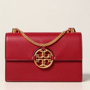 Tory Burch Miller small shoulder bag in red